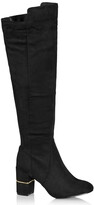 Thumbnail for your product : City Chic Priscilla Suede Boot - black
