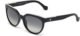 Thumbnail for your product : Balenciaga Rounded Butterfly Acetate Sunglasses, Black