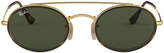 Thumbnail for your product : Ray-Ban Oval Metal Sunglasses