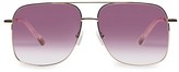 Thumbnail for your product : Le Specs Luxe Equilateral 58MM Aviator Sunglasses