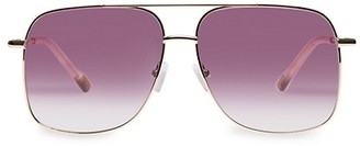 Le Specs Luxe Equilateral 58MM Aviator Sunglasses