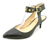 Thumbnail for your product : Jessica Simpson Tannere Womens Black Leather Slingbacks
