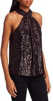 Thumbnail for your product : Parker Dallas Sequin Halter Top
