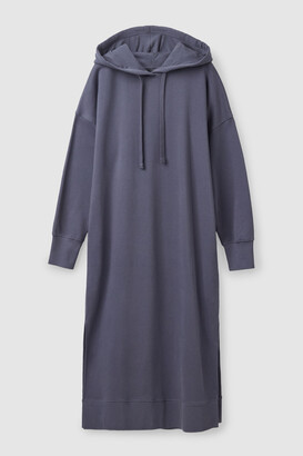COS Relaxed-Fit Maxi Sweatshirt Dress
