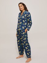 Thumbnail for your product : Their Nibs Daffodil Cotton Pyjama Set, Blue