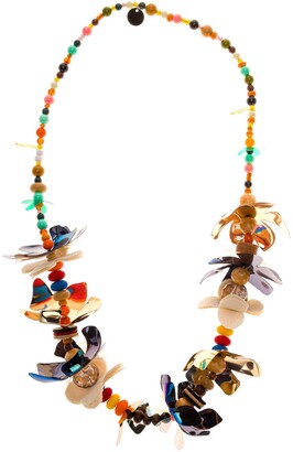 Marni Floral Beaded Necklace