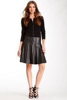 Thumbnail for your product : Catherine Malandrino Yellow Label Catrin Faux Leather Skirt