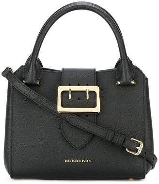 Burberry The Small Buckle Tote in Grainy Leather