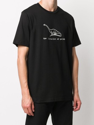 Diesel dinosaur embroidery T-shirt