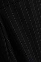 Thumbnail for your product : ALEXACHUNG Pinstriped Wool-blend Twill Midi Dress