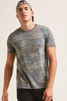 Thumbnail for your product : Forever 21 Camo Print Crew Neck Tee