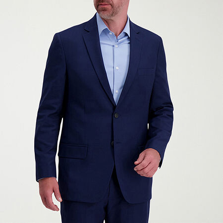 Haggar Smart Wash Premium Mens Stretch Fabric Classic Fit Suit Jacket