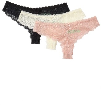 Honeydew Intimates Lace Brief Cut Thong - Pack of 3