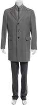 Thumbnail for your product : Luigi Bianchi Mantova Knit Wool Top Coat grey Knit Wool Top Coat