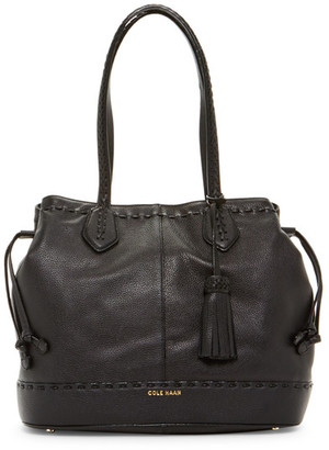 Cole Haan Allesa Drawstring Leather Tote