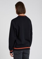Thumbnail for your product : Paul Smith Men's Black And Red 'Happy' Cotton Sweatshirt