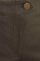 Thumbnail for your product : Veronica Beard Field Cropped Cotton-blend Twill Skinny Pants