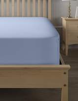 Thumbnail for your product : Marks and Spencer Cotton Rich Percale Extra Deep Fitted Sheet