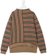 Thumbnail for your product : Burberry Kids TEEN Icon Stripe sweater