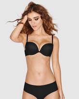 Thumbnail for your product : Wonderbra Women's Black Sports Bras & Crops - Ultimate Full Effect Padded Push Up Bra