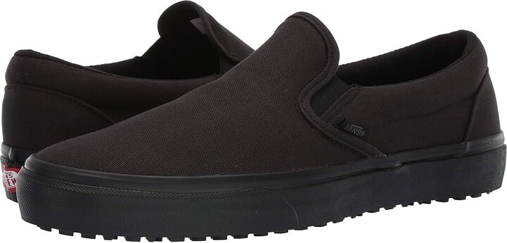 Vans Made For The Makers Classic Slip-On UC ((Canvas) Black/Black/Black)  Athletic Shoes - ShopStyle