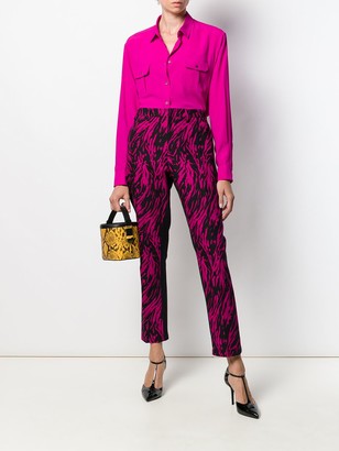 No.21 Block Print Tailored Trousers