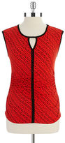 Thumbnail for your product : Vince Camuto Petite Ruched Blouse