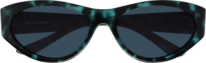 Balenciaga Eyewear Bb0367s-003havana-havana-blue