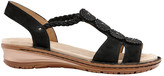 Thumbnail for your product : ara Hawaii 27217 Black Nubuk Sandal