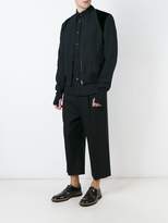 Thumbnail for your product : Alexander McQueen textured bomber jacket