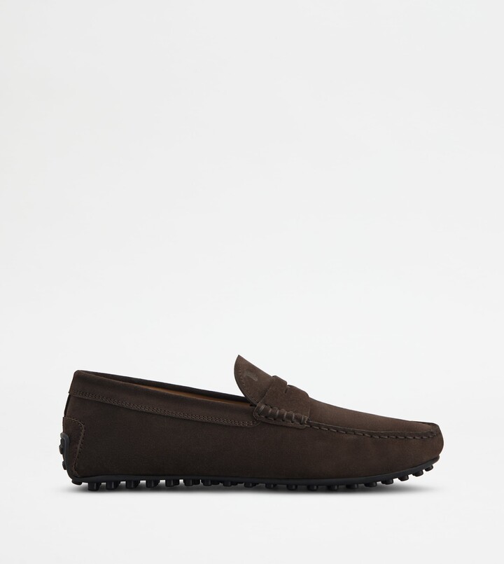 Tod's City Gommino Loafers in Suede