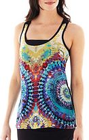 Thumbnail for your product : Bisou Bisou Contrast Racerback Tank Top
