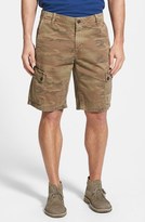 Thumbnail for your product : Lucky Brand Camo Print Relaxed Cargo Shorts