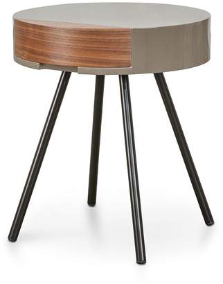 Calibre Bedside Tables Chaud Bedside Table, Stone
