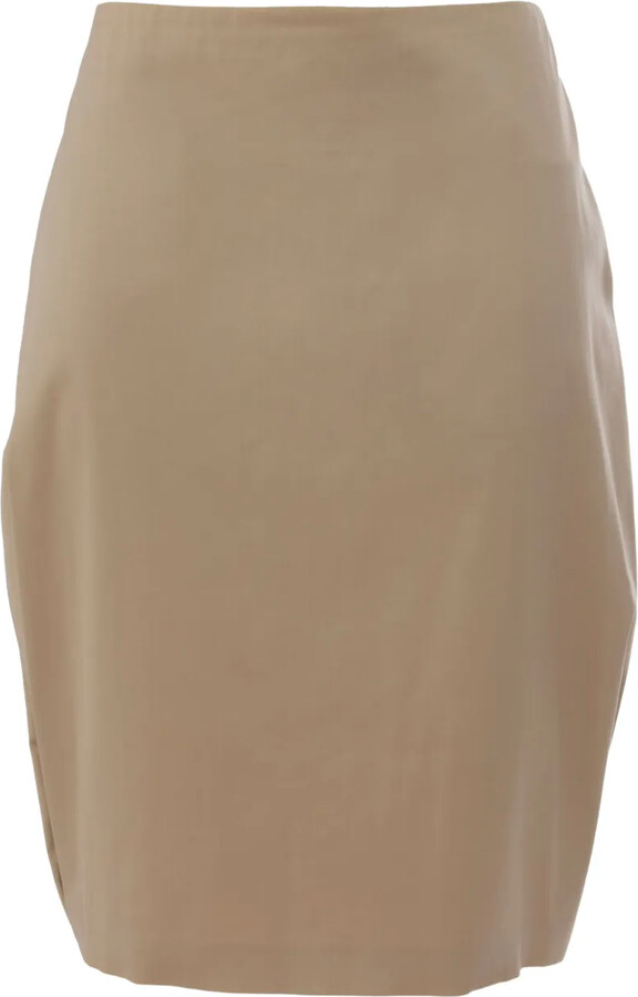 Céline Pre-Owned 1990s Pleat-Detail Skirt