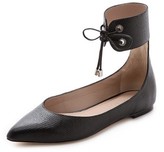 Thumbnail for your product : Zimmermann Tie Up Ballerina Flats