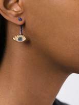 Thumbnail for your product : Delfina Delettrez 'Eyes on me' diamond and sapphire earrings