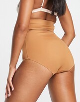 Thumbnail for your product : Bye Bra invisible high waist shaping briefs in light brown