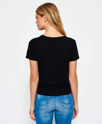 Superdry Lace Pocket Crop T-shirt
