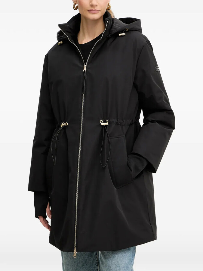 Armani Exchange Hooded Drawstring Coat