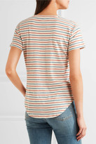 Thumbnail for your product : Madewell Whisper Striped Cotton-jersey T-shirt - Cream