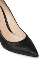 Thumbnail for your product : Nobrand Shiny cracked suede pumps