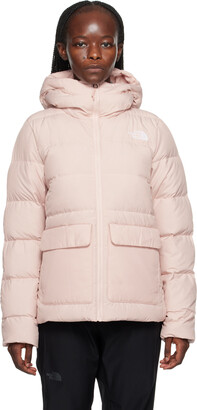North Face Jacket With Pink Logo