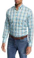Thumbnail for your product : Peter Millar Crown Ease Kohala Check Shirt, Bright Blue