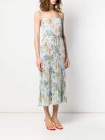Thumbnail for your product : Vince floral pleated dress