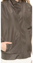 Thumbnail for your product : Calvin Klein Collection Ulama Silk Taffeta Jacket