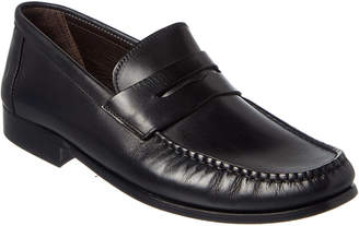 Bruno Magli M By Pecan Leather Loafer
