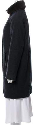 Loro Piana Fur-Trimmed Cashmere Coat
