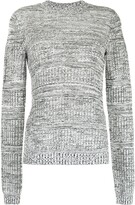 Thumbnail for your product : Proenza Schouler White Label Ribbed-Knit Side-Slit Jumper