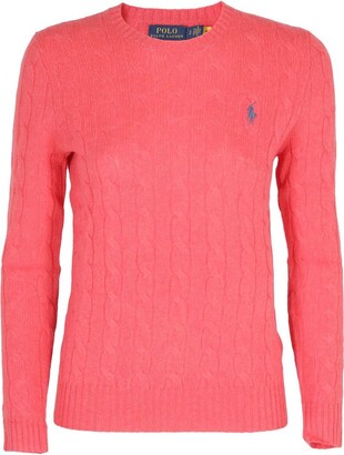 Polo Ralph Lauren Women's Red Sweaters on Sale | ShopStyle